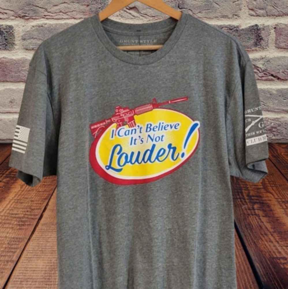 "New with Tags" / Grunt Style (Men's) Light Grey/ Lg Tee